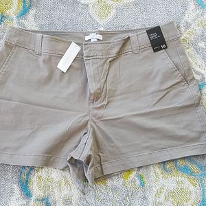 New York & Company Twill Shorts size 16